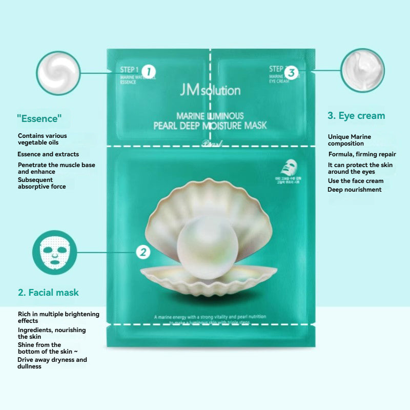 JM Solution Pearl Luminous Mask (10 Sheets)