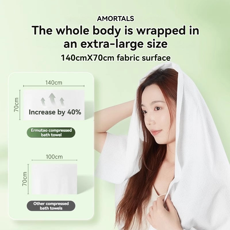 AMORTALS Disposable Vacuum-Packed Towels