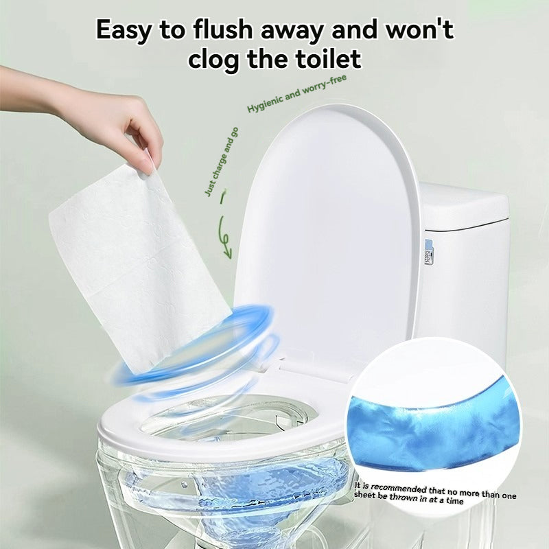 AMORTALS Moist Toilet Tissue (Flushable & Gentle) 70 pieces