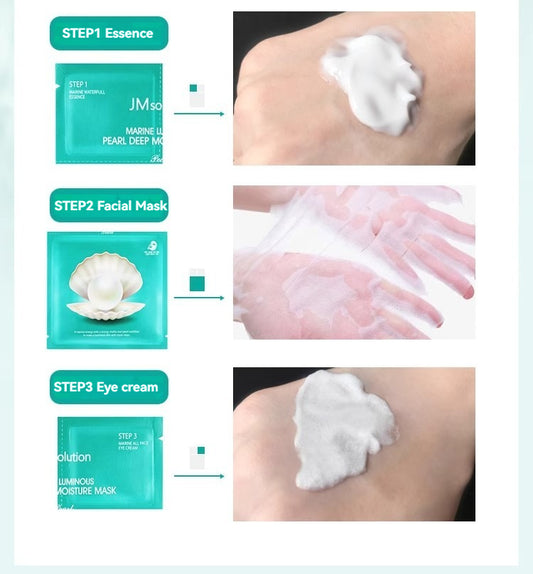 JM Solution Pearl Luminous Mask (10 Sheets)
