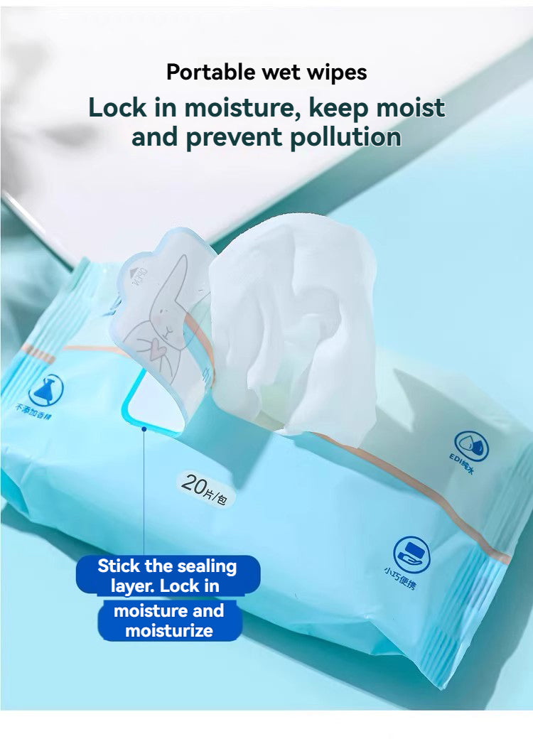 AMORTALS  Portable Wet Wipes (20 count)