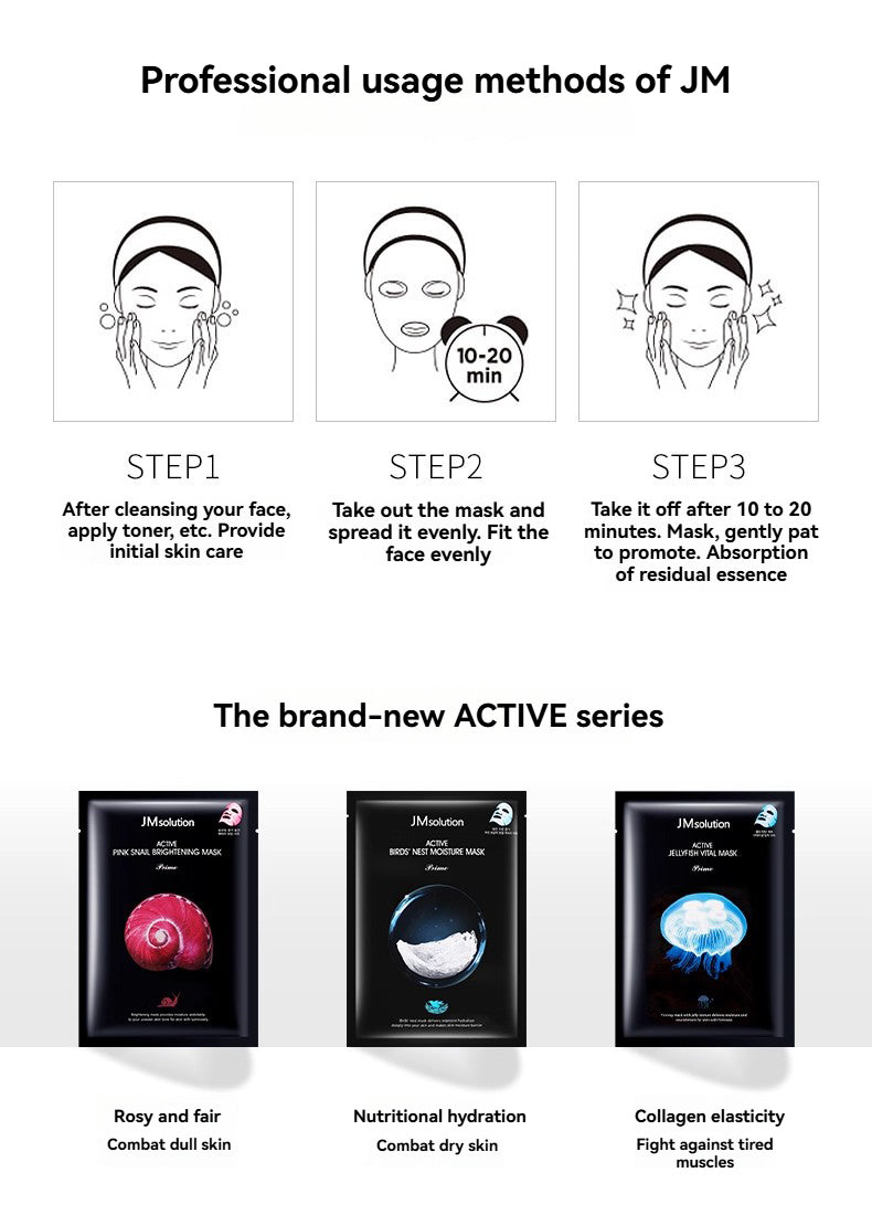 JM Solution Active Jellyfish Vital Mask (10 Sheets)