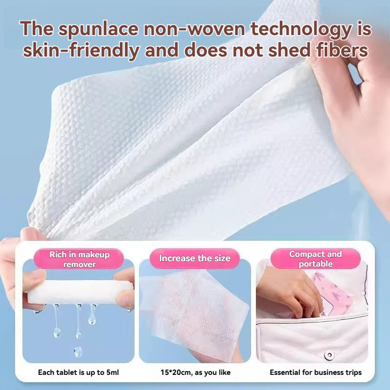 AMORTALS Pink Makeup Remover Wipes (10 pieces)