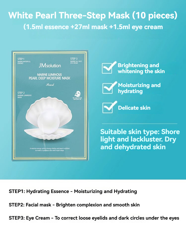 JM Solution Pearl Luminous Mask (10 Sheets)