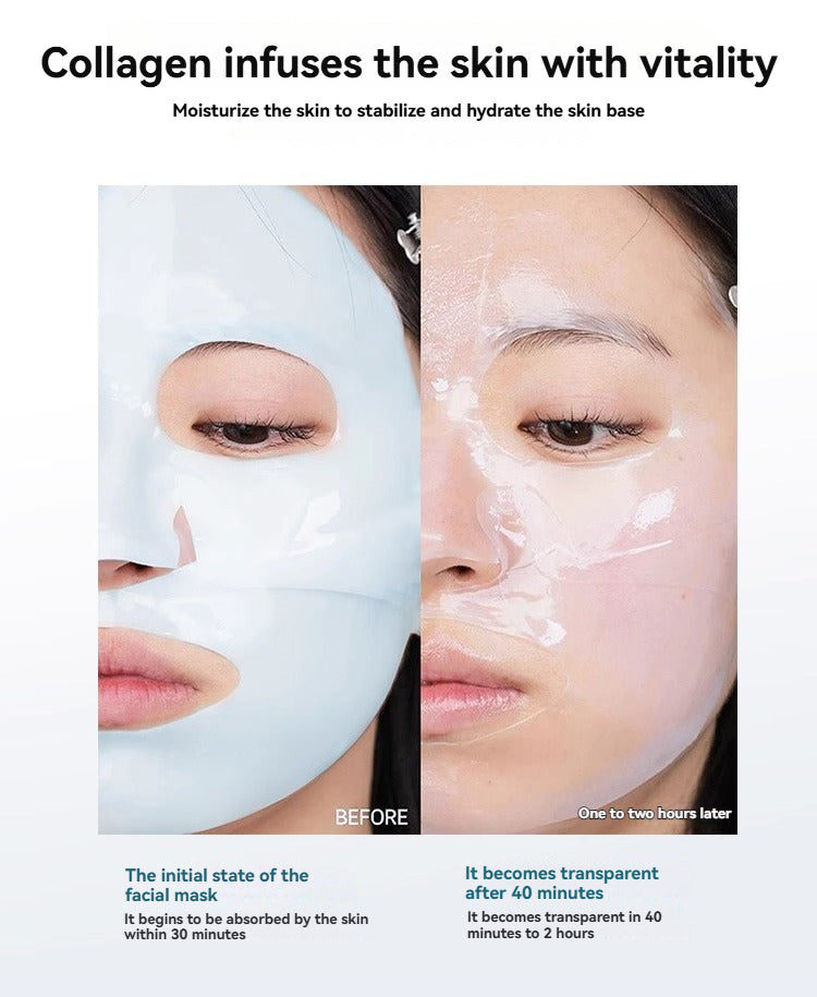 Heshikin Deep Hydration Blue Crystal Mask