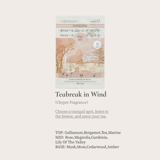 Roopy Essential Oil Hand Mask - Teabreak in Wind