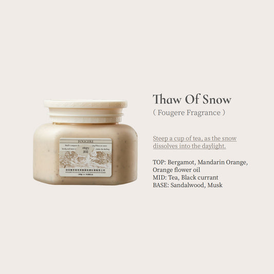 Roopy Exfoliating Body Scrub - Thaw Of Snow